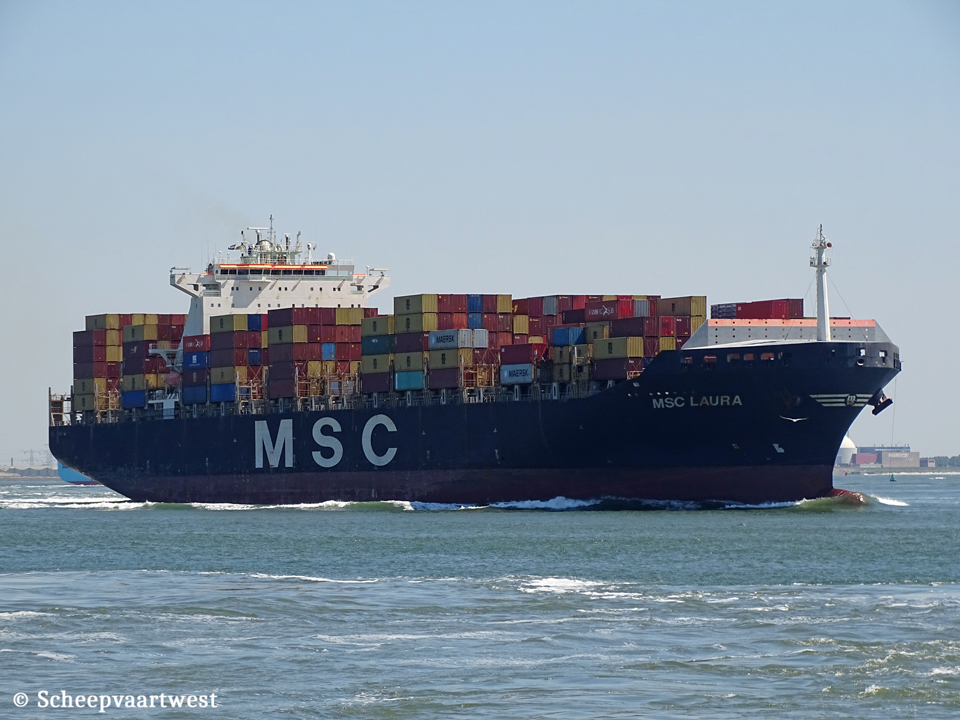 scheepvaartwest - MSC Laura - IMO 9225665