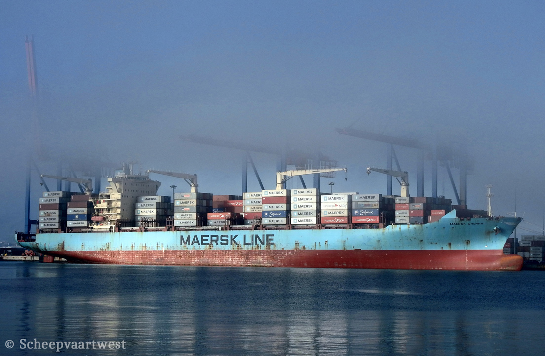 Scheepvaartwest Maersk Chennai IMO 9525338