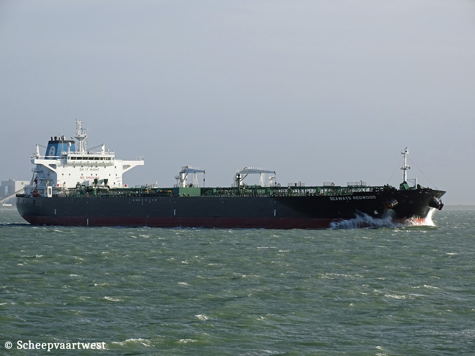 scheepvaartwest - Seaways Redwood - IMO 9607954 scheepvaartwest - Seaways Redwood - IMO 9607954
